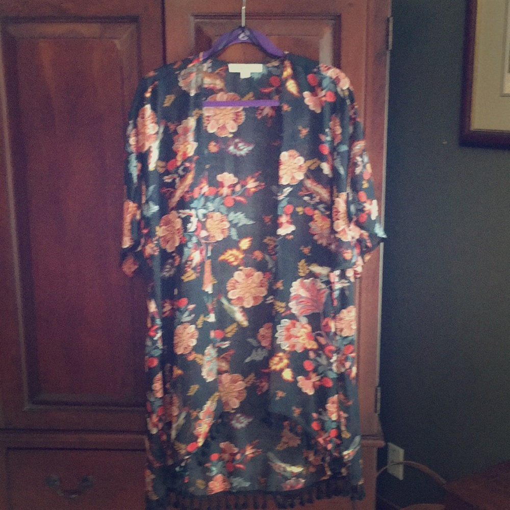 Stitch Fix navy kimono